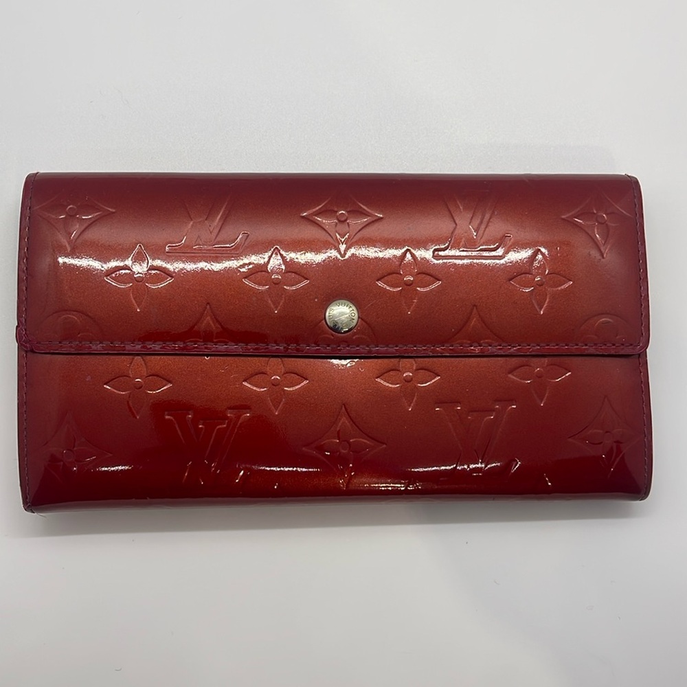 LVv202# Louis Vuitton Vernis Wallet